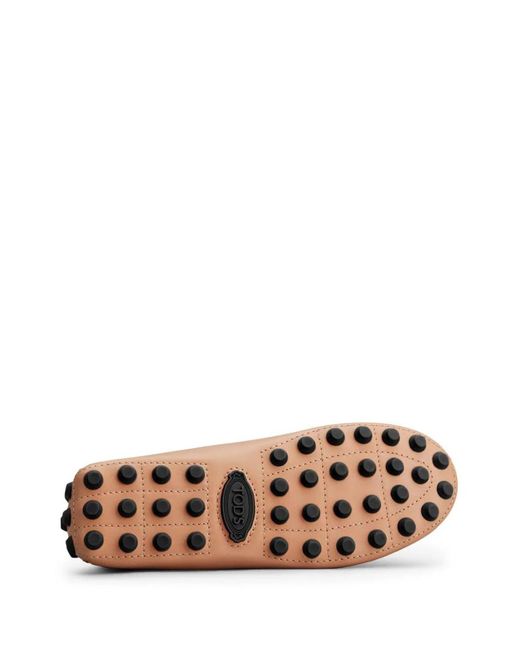 Tod's Brown Gommino Macro 52K Mocassino
