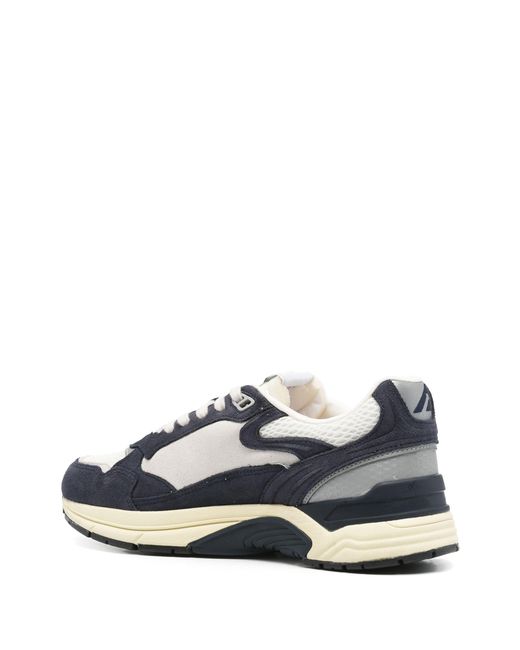 Autry White Hyperway Low Suebic/Mesh Spblu for men
