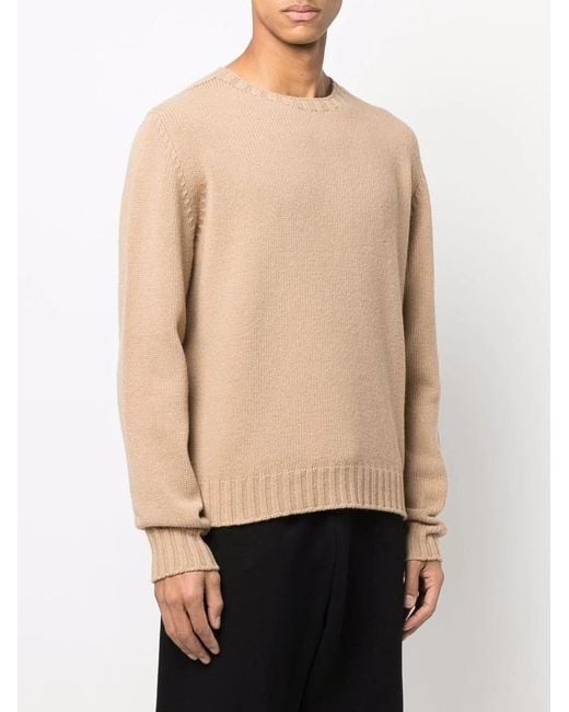 Palm Angels Natural Wool Blend Pullover for men