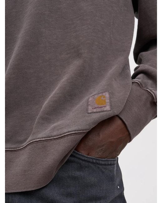 Carhartt Gray Polo Harper Cotton Jersey for men