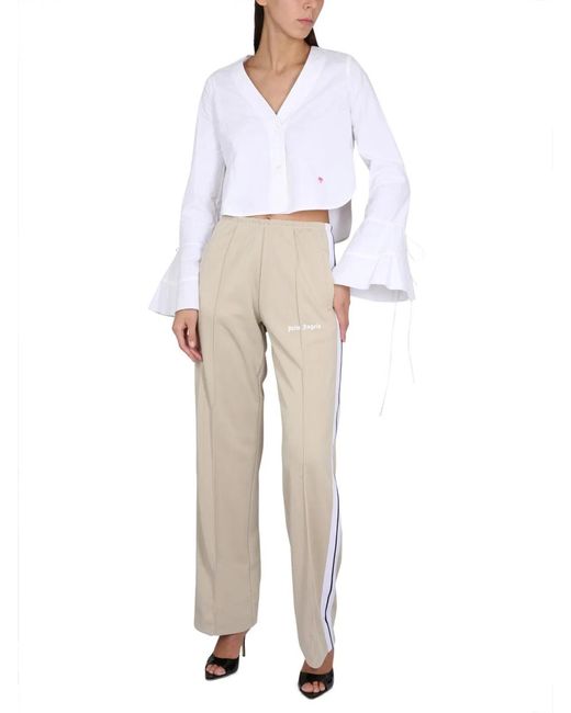 Palm Angels White Top Baseball