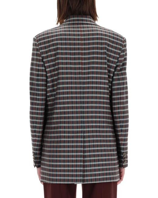 Etro Gray Doublebreasted Jacket