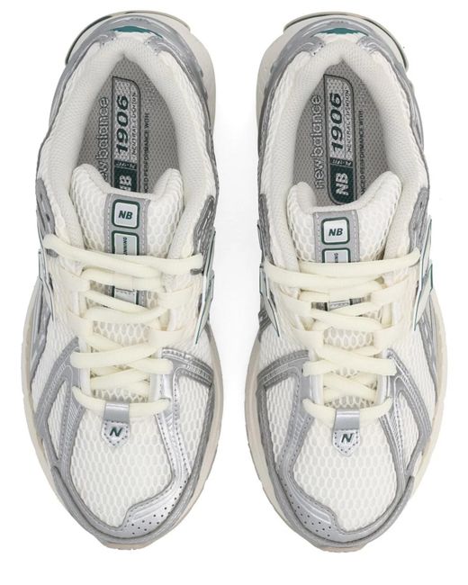 New Balance White Sneaker 1906R