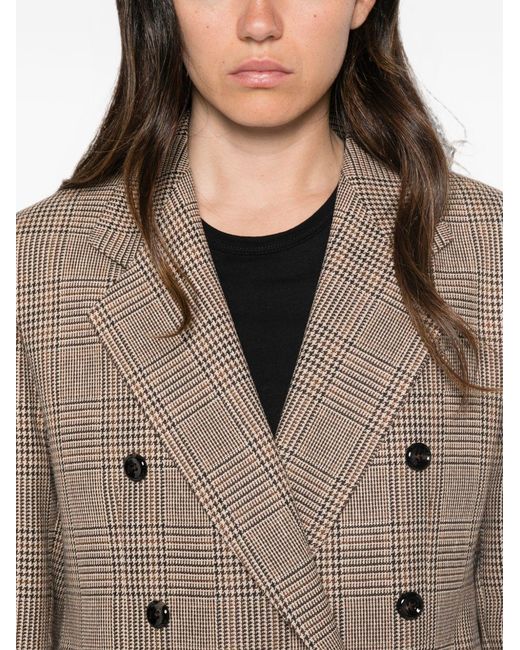 Tagliatore Natural Wool Blend Double-Breasted Jacket