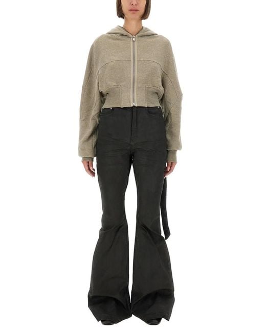 Rick Owens Gray "Gimp Collage" Sweatshirt