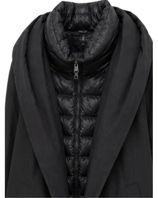 Herno Black Long Padded Jacket