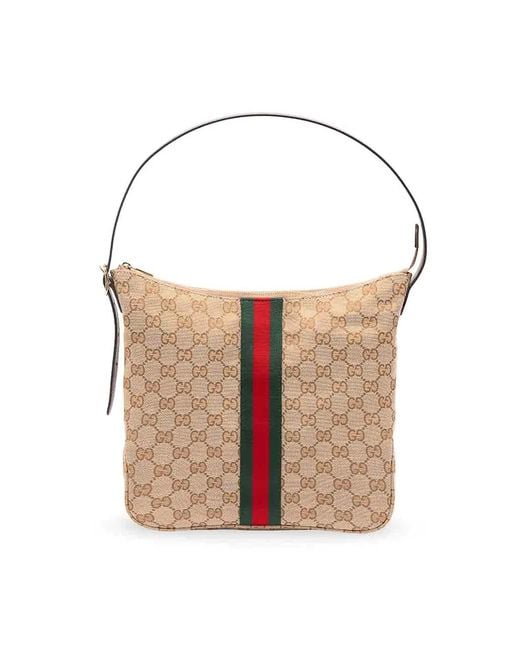 Gucci White 'Lunetta' Bag for men