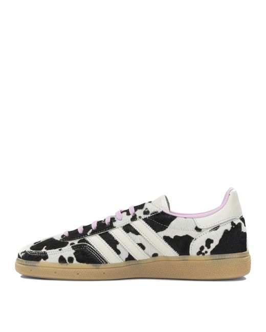 Adidas Originals Black Handball Spezial Suede Rubber Sneakers
