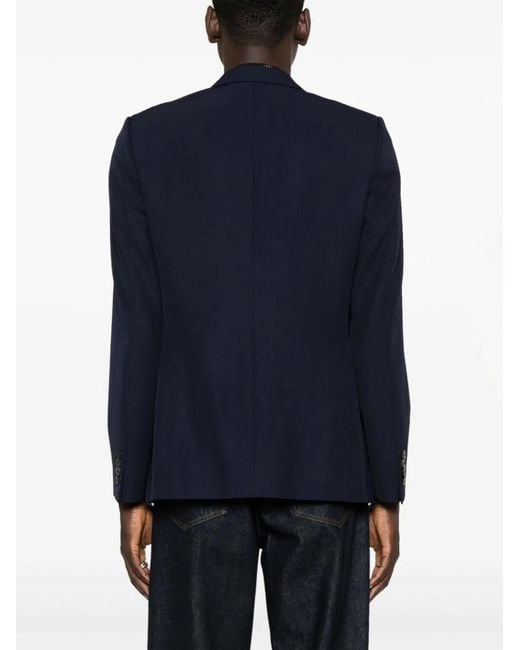 Dries Van Noten Blue Blaine Mw Jacket for men