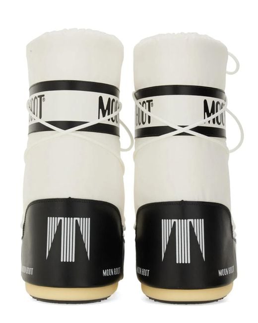 Moon Boot White "Icon" Boot
