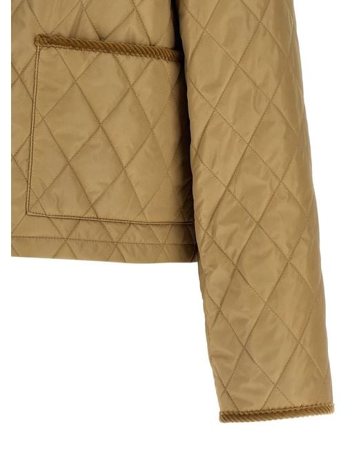 Burberry Green 'Tal' Jacket