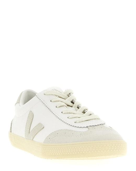 Veja White 'Volley' Sneakers for men