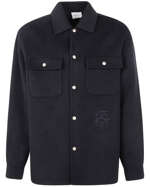 Drole de Monsieur Blue "La Surchemise Laine" Jacket for men