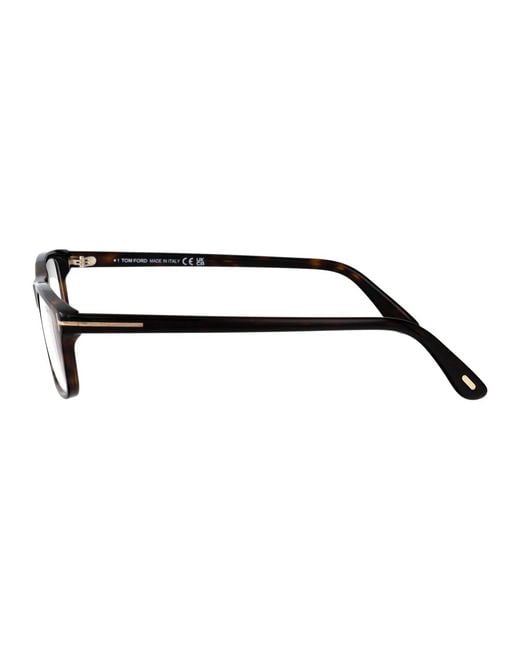 Tom Ford Brown Acetate Glasses for men