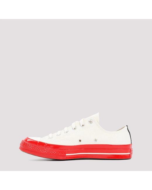 COMME DES GARÇONS PLAY Red Heart Print Sneakers for men