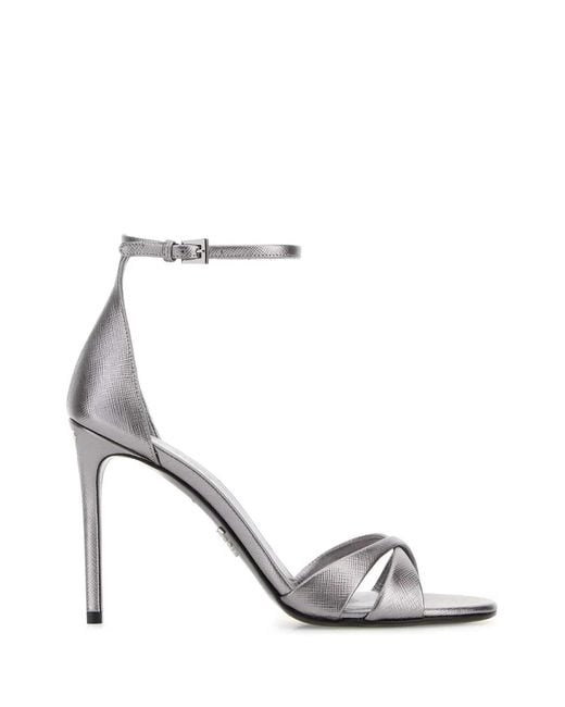 Prada White Sandali