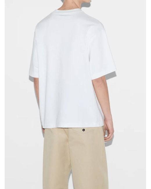 Gucci White T-Shirt With Print for men