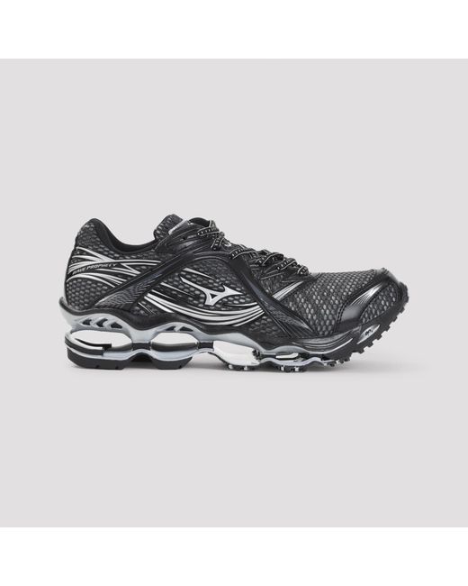 Mizuno Black Iron Gate Wave Prophecy 1 Sneakers