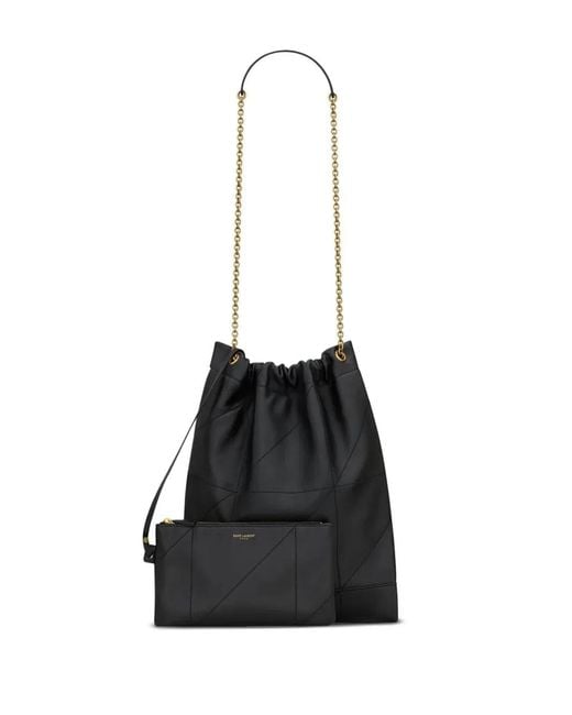 Saint Laurent Black Ysl Bo Jamie Pochon 7_Agneau P