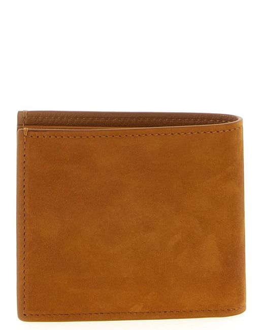 Brunello Cucinelli Brown Calfskin Wallet for men
