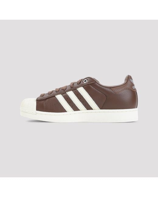 Adidas Originals Brown Superstar Ii Sneakers for men