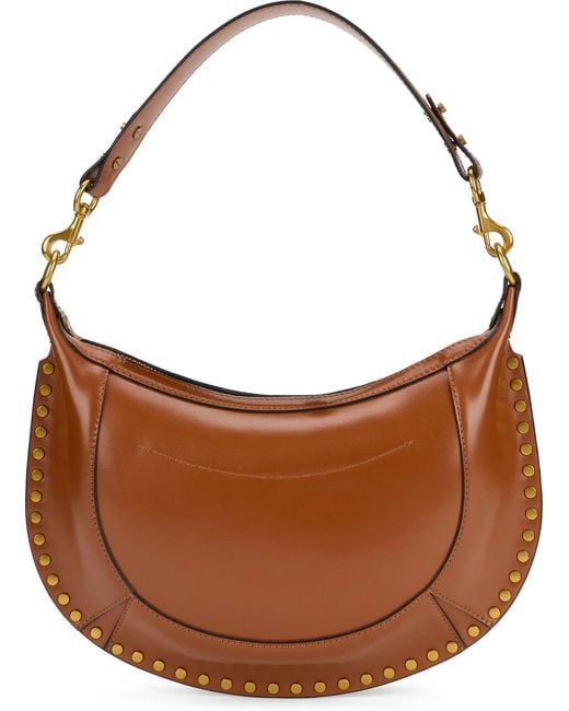 Isabel Marant Brown Oskan Moon Bag
