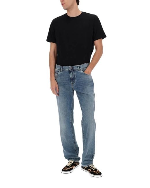 Dolce & Gabbana Blue Dolce & Gabbana Classic Denim Jeans for men