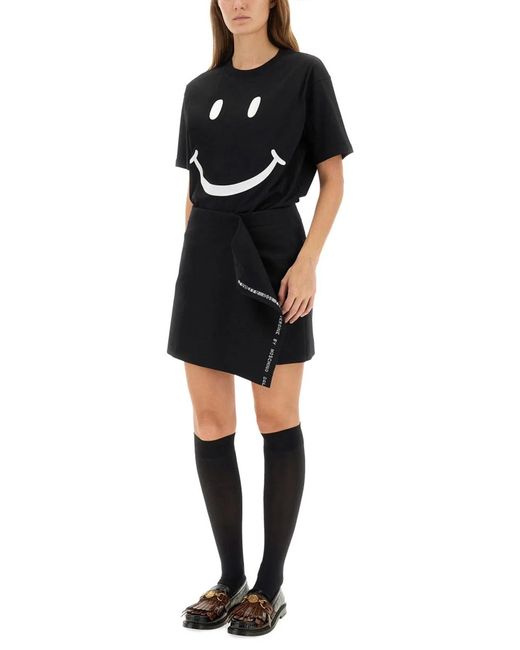 Moschino Black "Smiley" T-Shirt