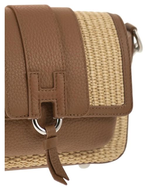 Hogan Brown Trendy Flap Bag