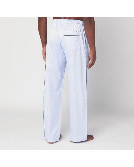 Tekla White Pyjama Trousers for men
