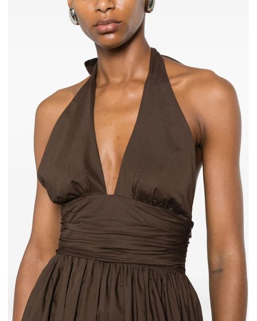 Matteau Brown Organic Cotton Dress