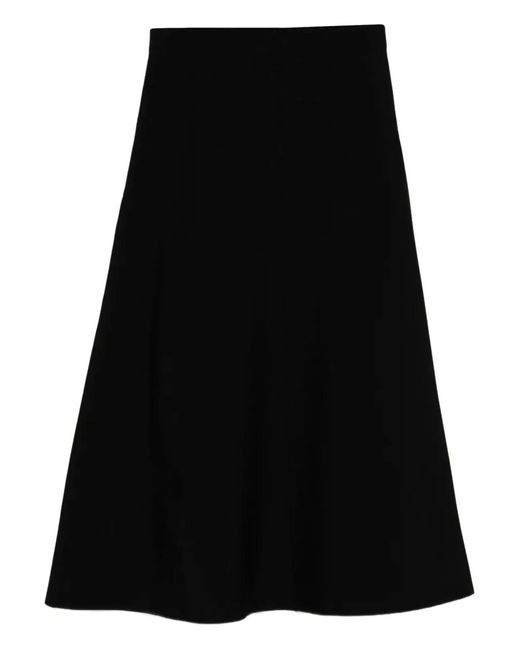 Emporio Armani Black Light Wheel Skirt