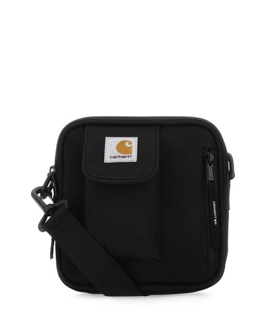 Carhartt Black Essentials Small Crossbody Bag for men