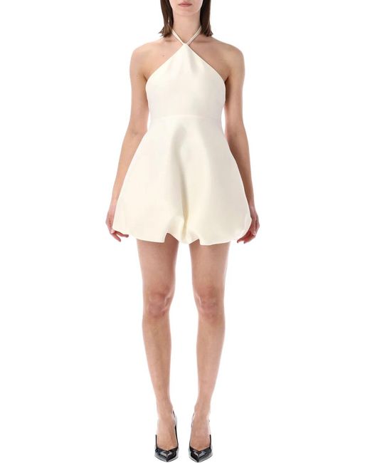 Balenciaga Natural Baloon Mini Dress