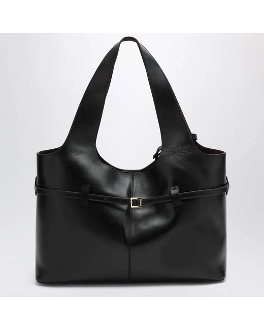 MANU Atelier Black Cambon Cabas Bag