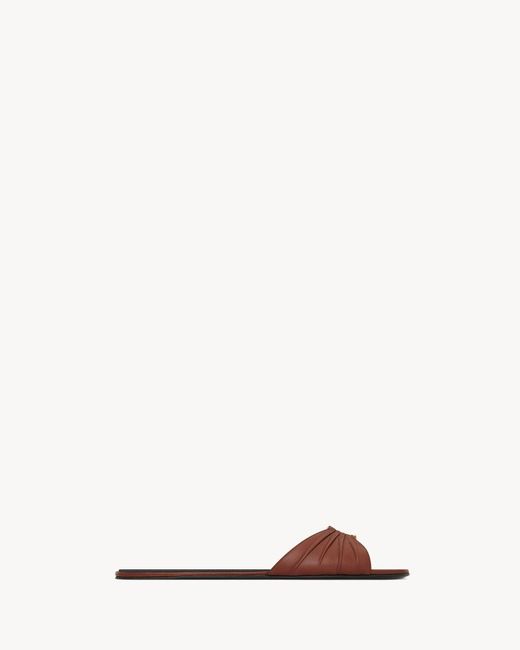 Saint Laurent Multicolor Babylone Slides