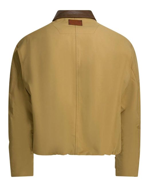 Acne Green Organic Cotton Jacket for men