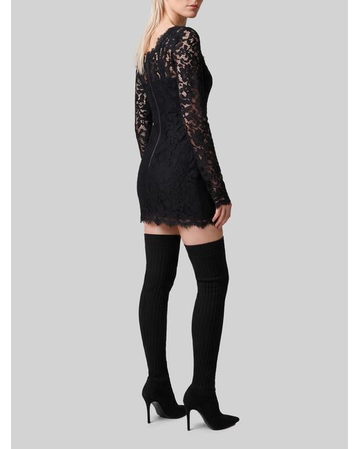 Dolce & Gabbana Black Dolce&Gabbana Mini Dress
