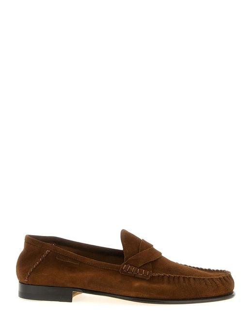 Tom Ford Brown 'Ripley' Loafers for men
