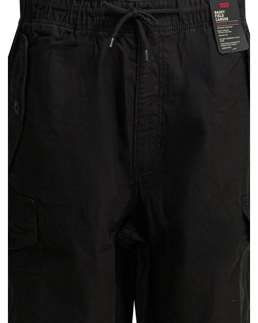 Levi's Black Cargo Pants for men