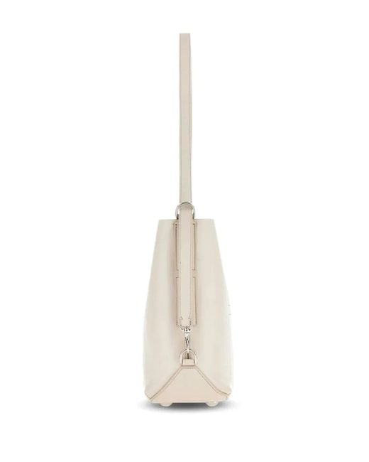 Hogan White Hobo Bag Hocket Medium