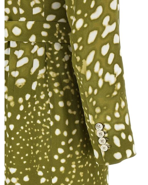 Dries Van Noten Green 'Dohana' Dress