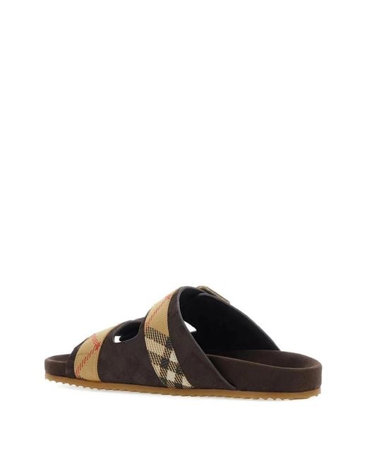 Burberry Brown Lf Urchin Sandal