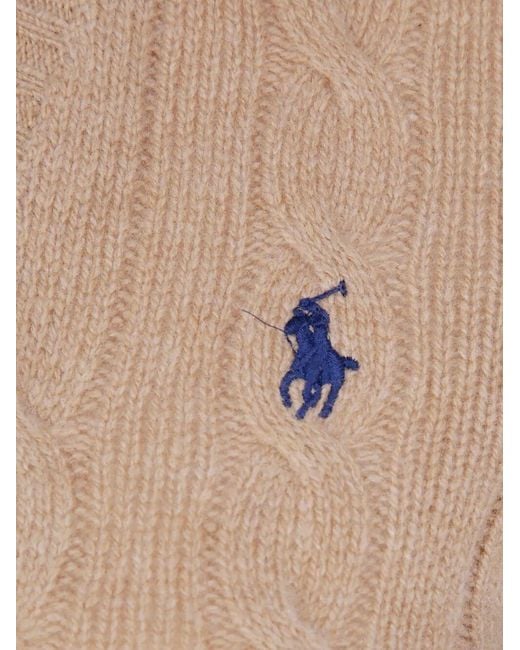 Polo Ralph Lauren Natural "Kimberly" Long Sleeves Pullover