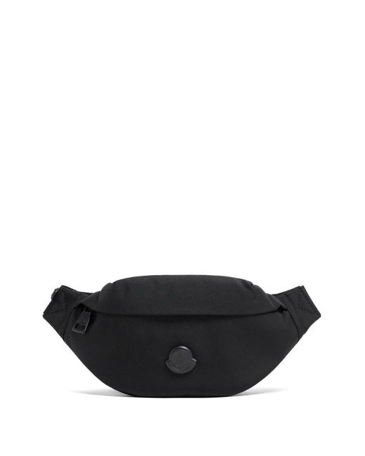 Moncler Black Durance Belt Mini Crossbody Bag for men