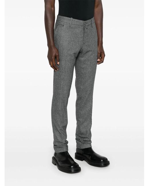 Jacob Cohen Gray Bobby Trousers for men