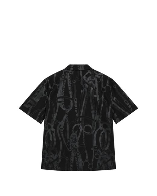 Gucci Black Bowling Shirt for men