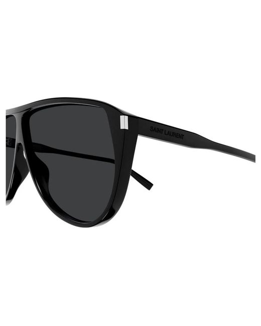 Saint Laurent Black Sl 731 Gaspar 002 for men