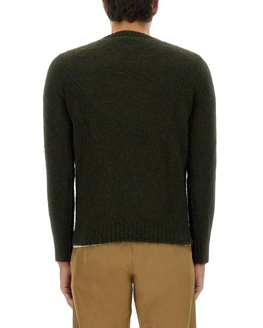 Aspesi Black Wool Jersey for men