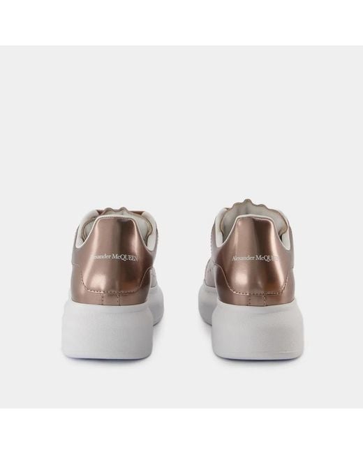 McQueen Brown Oversized Sneakers